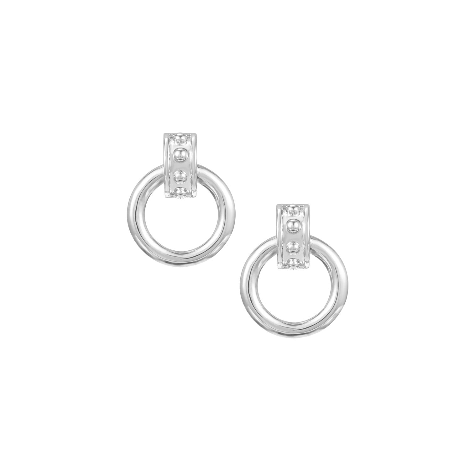 Enchanted Doorknocker Earrings - Silver - Southern Belle Boutique
