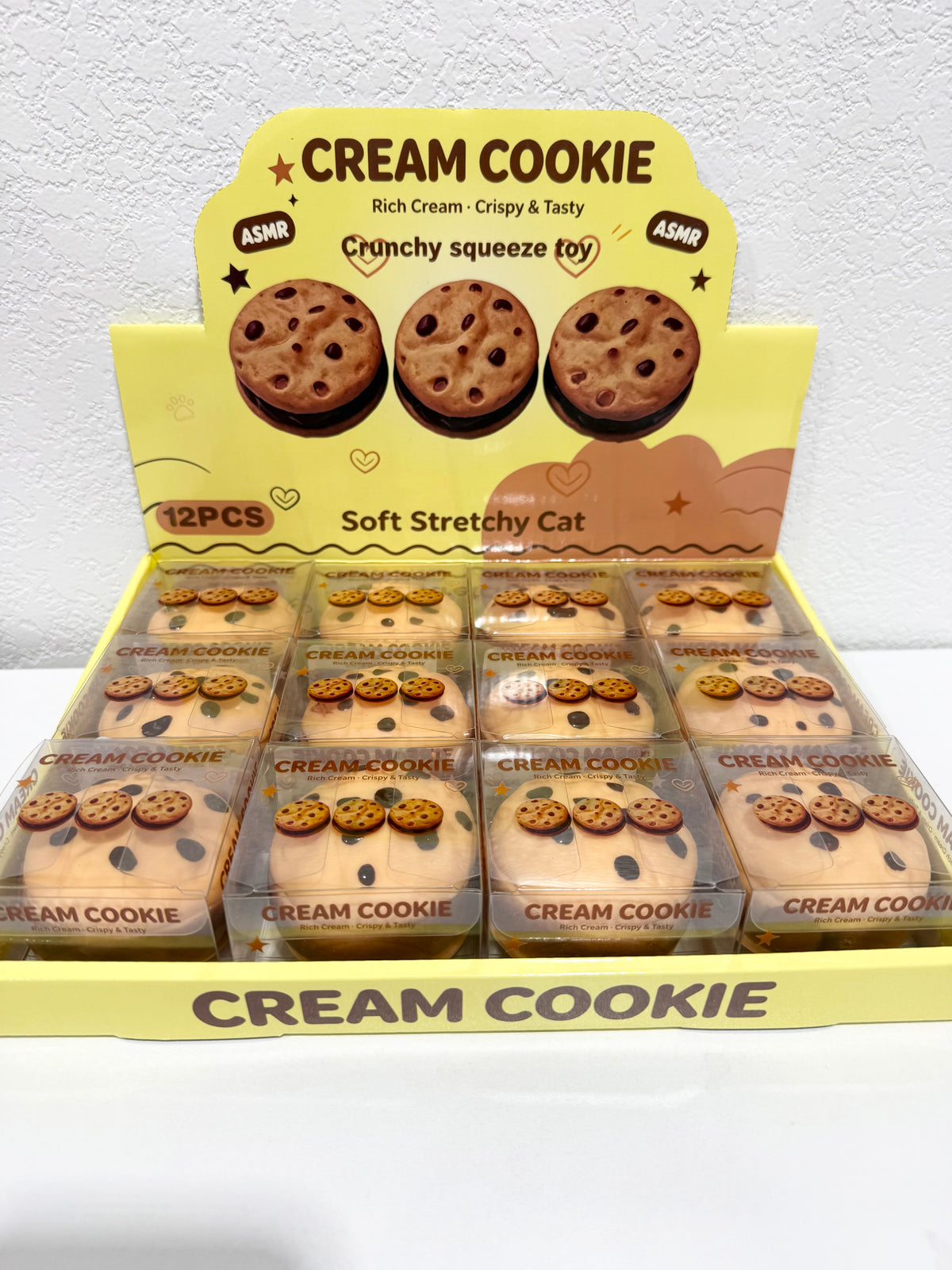 Crunch Cream Cookie Squishy - Southern Belle Boutique