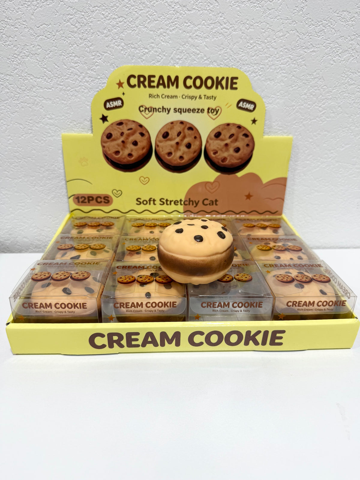 Crunch Cream Cookie Squishy - Southern Belle Boutique
