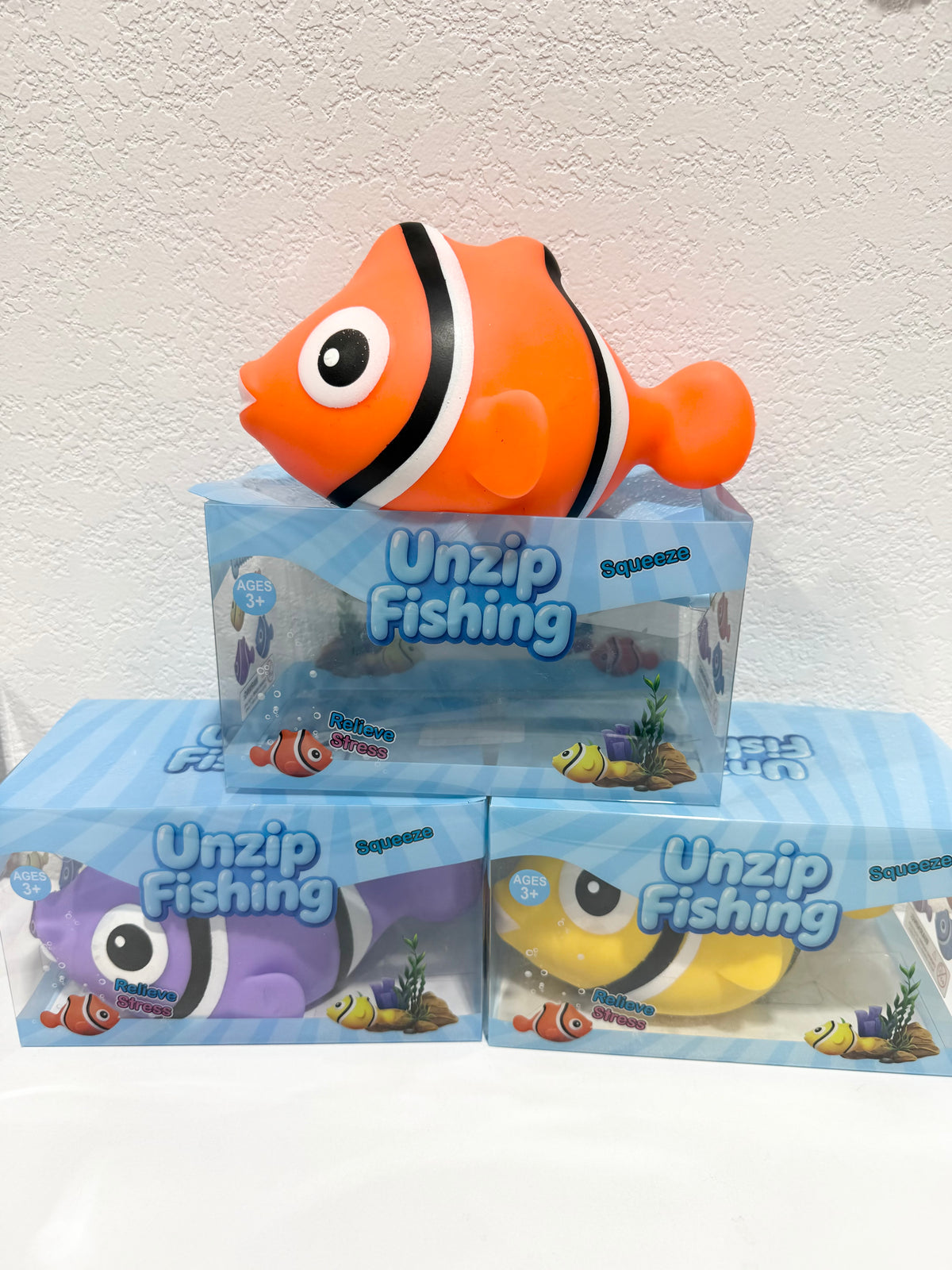 Large Squishy Fish - - Southern Belle Boutique