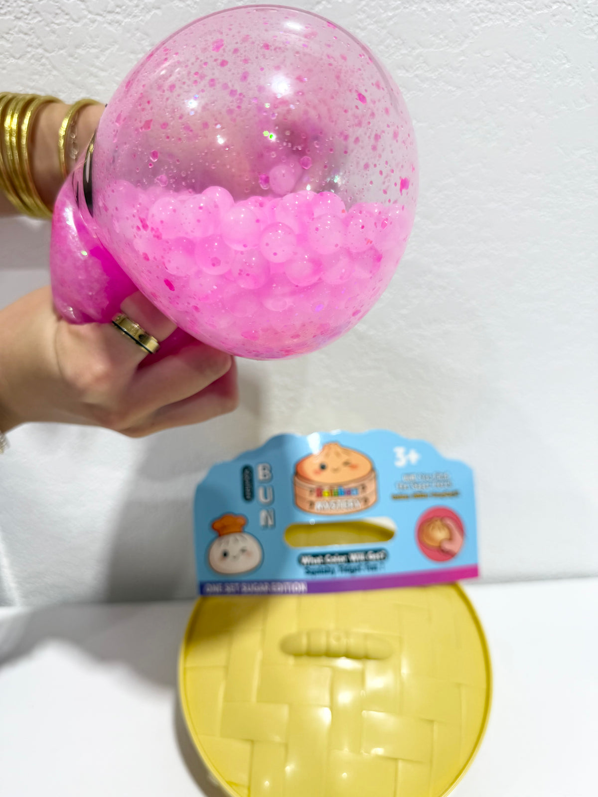 7" Dumpling Squishy in Steamer w/Orbeez - Southern Belle Boutique