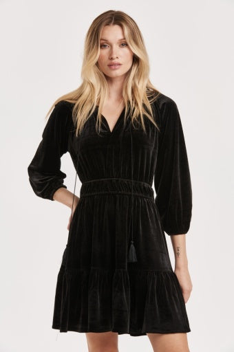 Gillian Dress - Black - Southern Belle Boutique