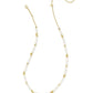 Deliah Strand Necklace Gold Ivory Mother Of Pearl