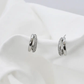 Mini Mirage Silver Hoop - Southern Belle Boutique