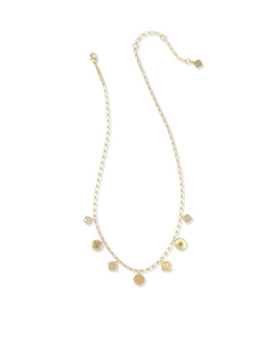 Dira Charm Necklace - Gold - Southern Belle Boutique