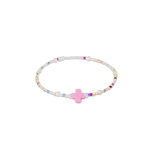 EGirl Hope Unwritten Signature Cross Bracelet - With Sprinkles on Top - Southern Belle Boutique