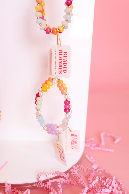 Cabo Colorblock Gemstone Bracelet - Southern Belle Boutique
