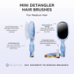 Mini Detangler Hair Brush for Medium Hair - Tide & True - Southern Belle Boutique