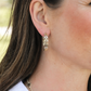 Graceful Hoop Earrings - Southern Belle Boutique