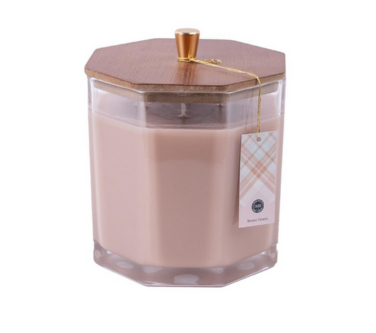 Holiday Large Decor Candle - Sweet Grace - Southern Belle Boutique