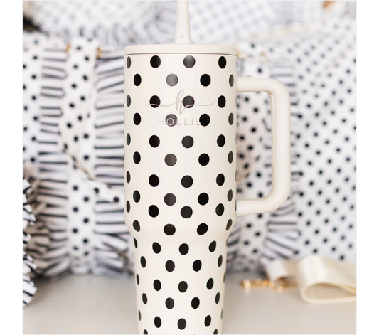 HydroChic Tumbler - Polka Dot - Southern Belle Boutique
