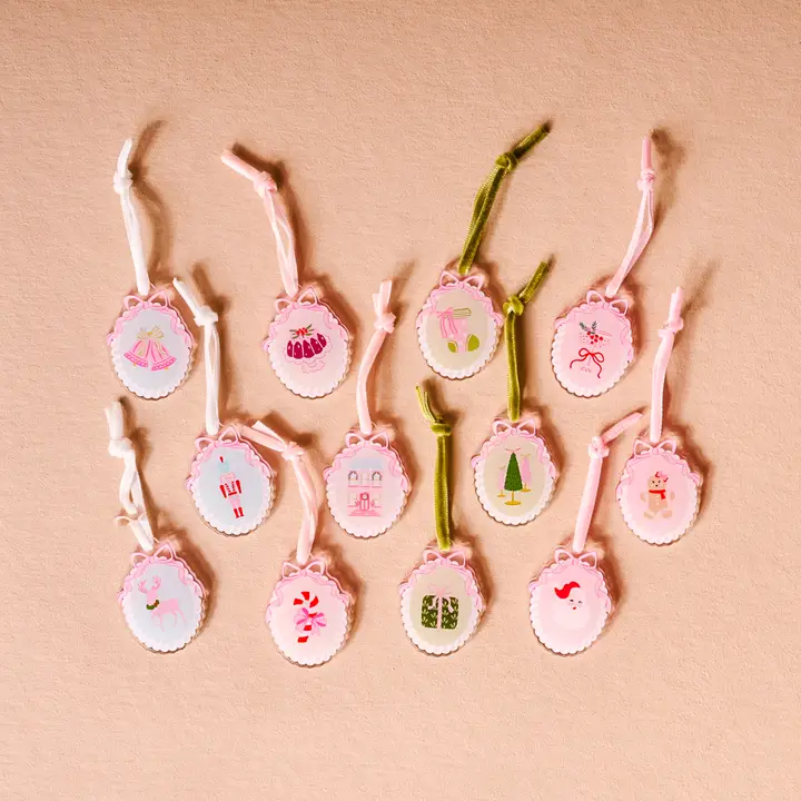 Coquette Christmas Ornament Advent Calendar