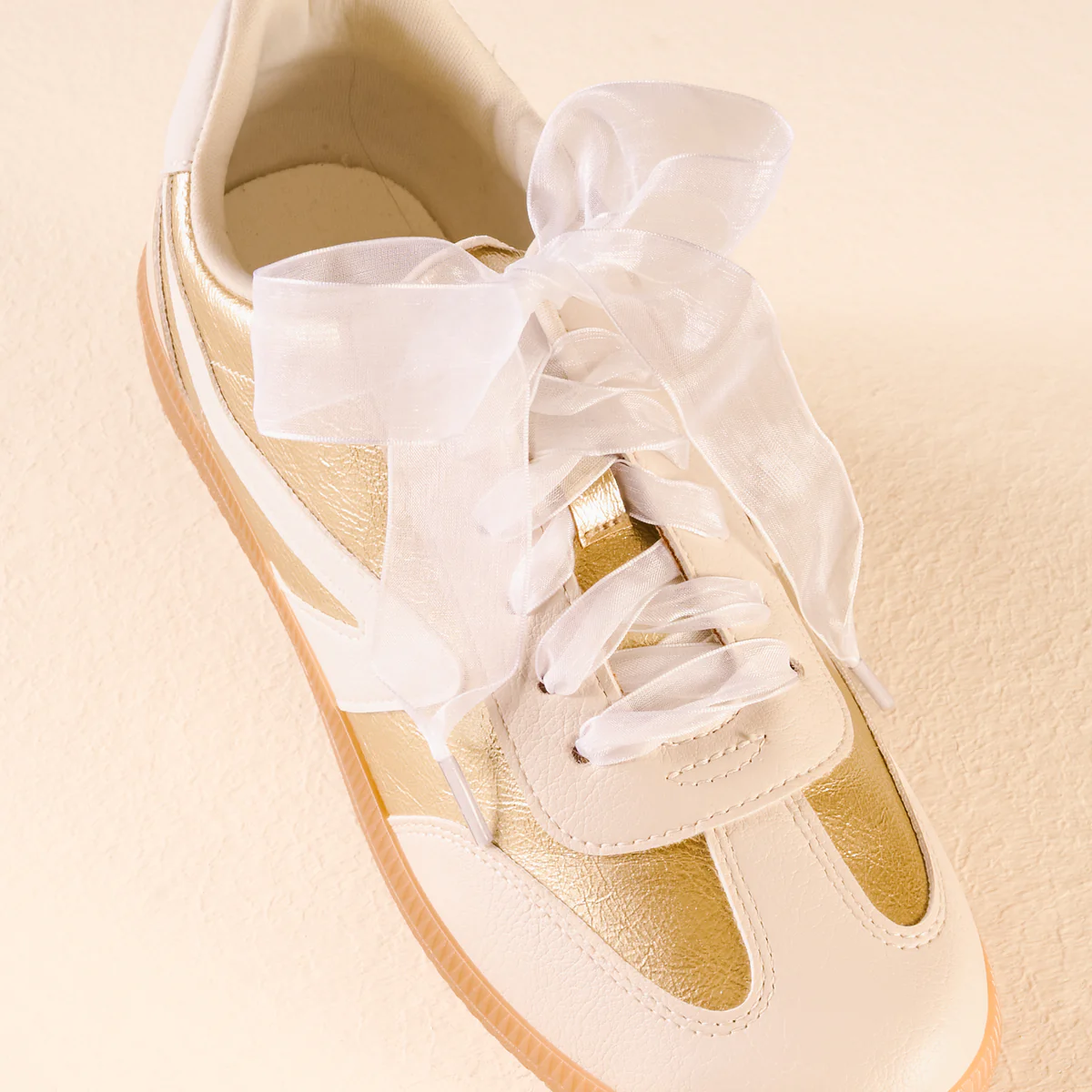 Step It Up Shoelaces - Sheer White