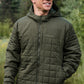 Puffer Jacket - Mallard Green