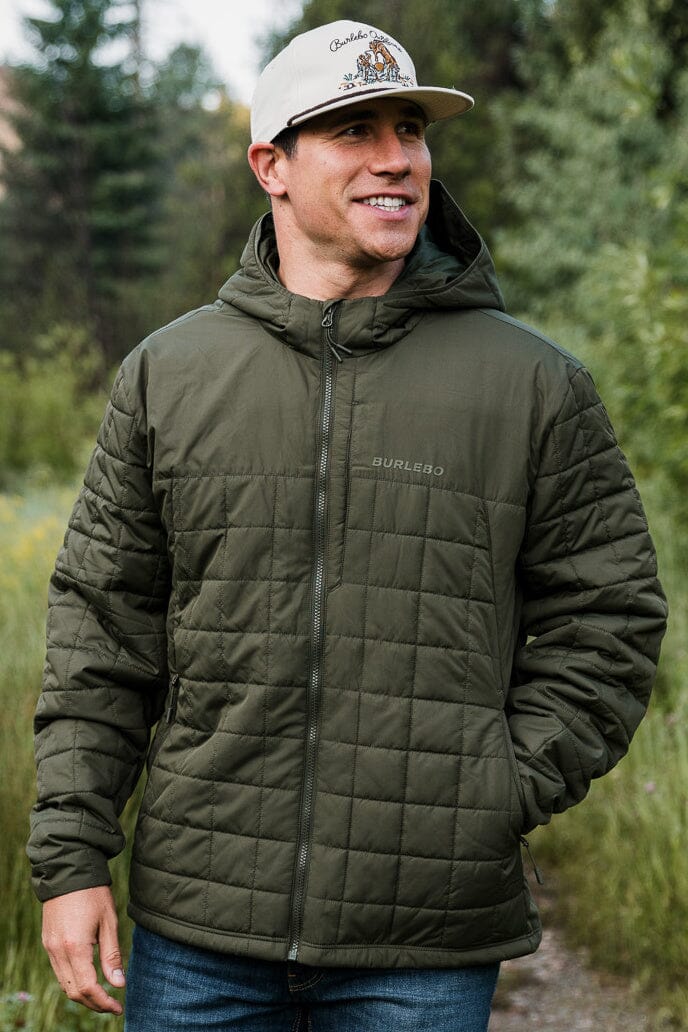 Puffer Jacket - Mallard Green