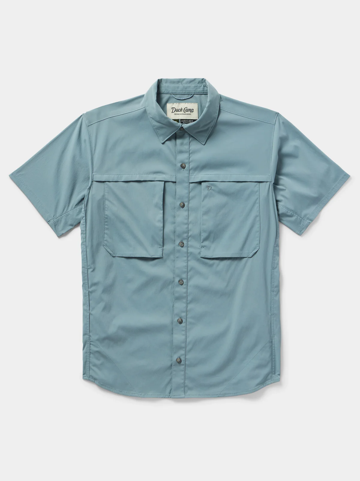 M's Lightweight Fishing Shirt Short Sleeve - Trooper - Southern Belle Boutique