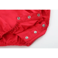 Red Heart and Lace Smocked Romper - Southern Belle Boutique