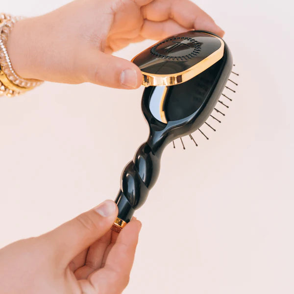 Mini Detangler Hair Brush - Medium Hair - Black
