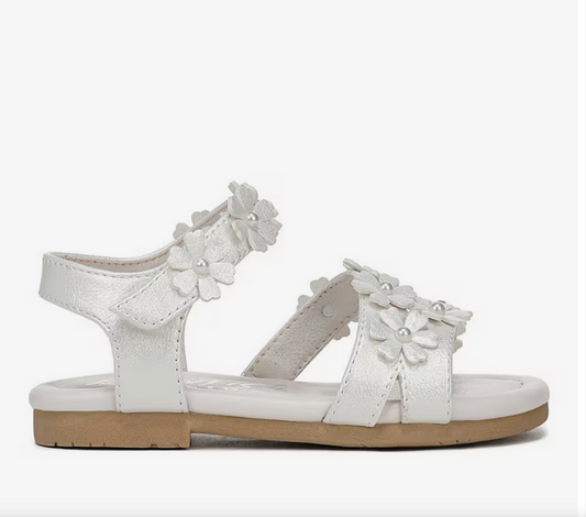 Blowfish Malibu Sunflower Toddler White Sandals - Southern Belle Boutique