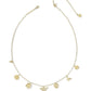 Cailey Charm Necklace - Gold - Southern Belle Boutique