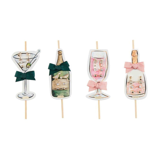 Drink Icon Earrings Set - Southern Belle Boutique