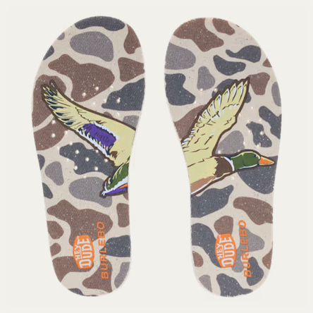 HEYDUDE X BURLEBO Wally Funk Toddler Deer Camo - Southern Belle Boutique