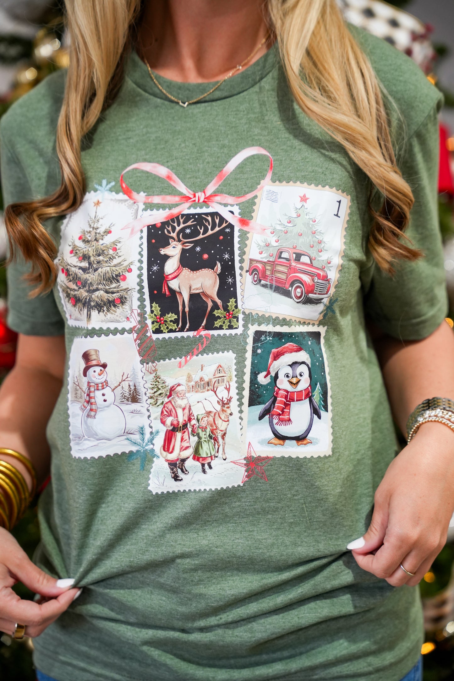 Chistmas Stamp SS Tee