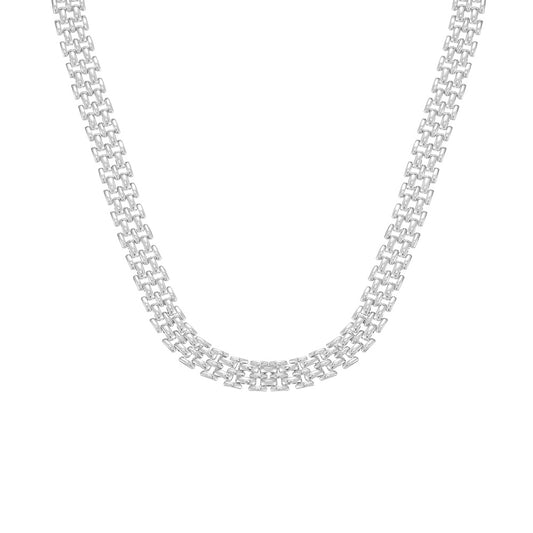 Allure Layering Necklace - Silver