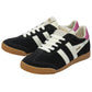 Elan Trainer Black/Off White/Fuchsia Sneaker