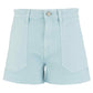 Jane High Rise Short - Sky - Southern Belle Boutique