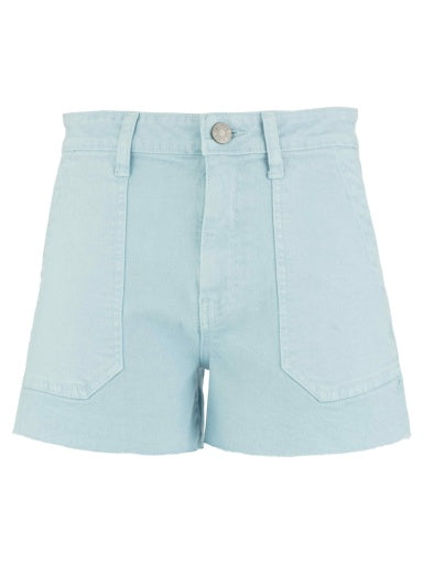 Jane High Rise Short - Sky - Southern Belle Boutique