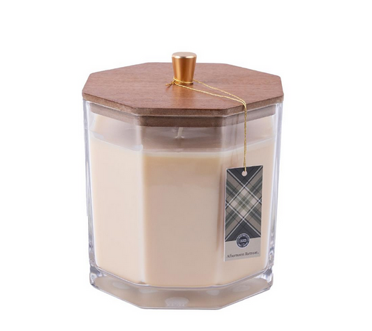 Holiday Large Decor Candle - Afternoon Retreat