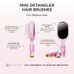 Mini Detangler Hair Brush for Medium Hair - Pinch Me! - Southern Belle Boutique