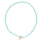 Sylvia Strand Necklace Gold Teal Amazonite - Southern Belle Boutique