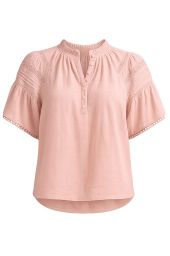 Jamil Top - Pink Mimosa - Southern Belle Boutique