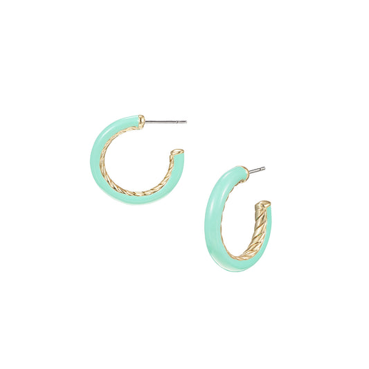 Eclipse Hoop Earrrings - Southern Belle Boutique