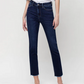 High Rise Slim Straight Jean - Growing Light