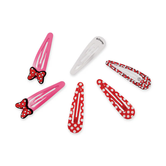 Minnie Mouse Snap Clip (6ct) - Southern Belle Boutique