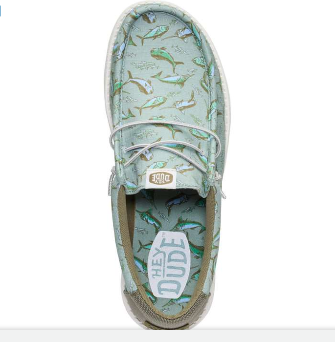 Wally Bluewater- Iceberg Green/Multi - Southern Belle Boutique