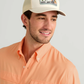 Tide Point Short Sleeve Button-Down - Coral Reef - Southern Belle Boutique