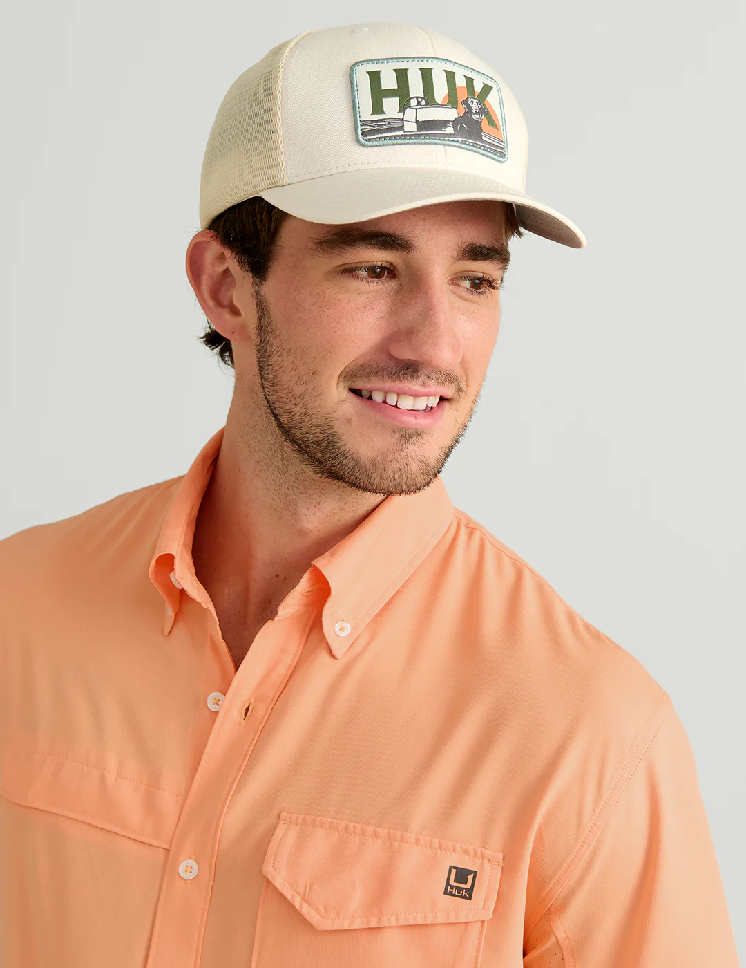 Tide Point Short Sleeve Button-Down - Coral Reef - Southern Belle Boutique