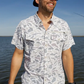 Performance Fishing Shirt - White Camo