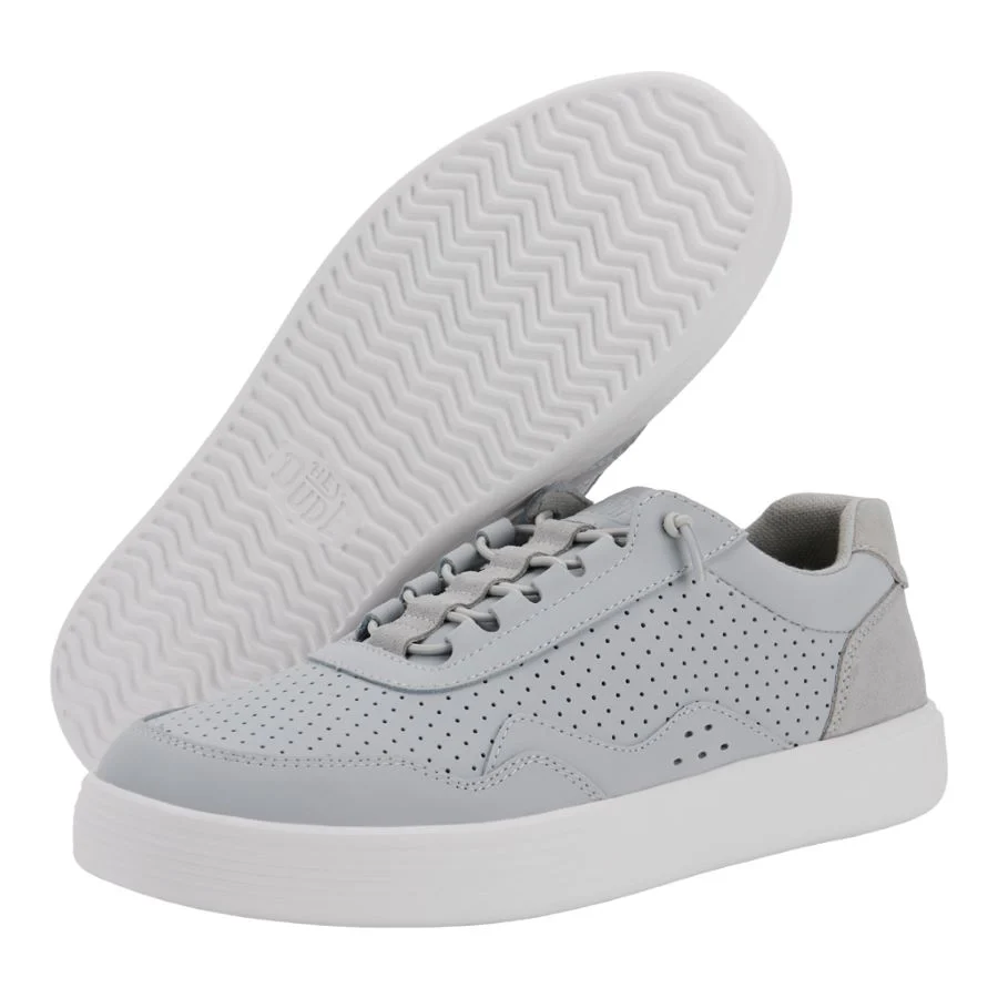 Hudson M Leather White - Southern Belle Boutique