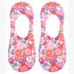 No-Show Liner Socks - Feminine Florals - Pink