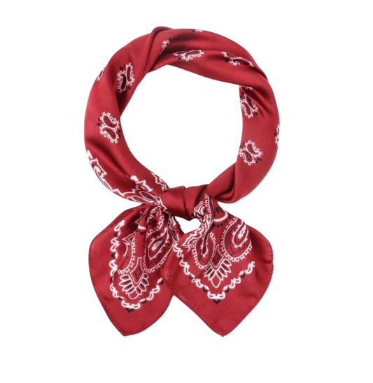 Bandana Scarf - Red - Southern Belle Boutique