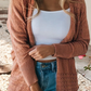 Big Dreams Crochet Cardigan - Redwood Burl - Southern Belle Boutique