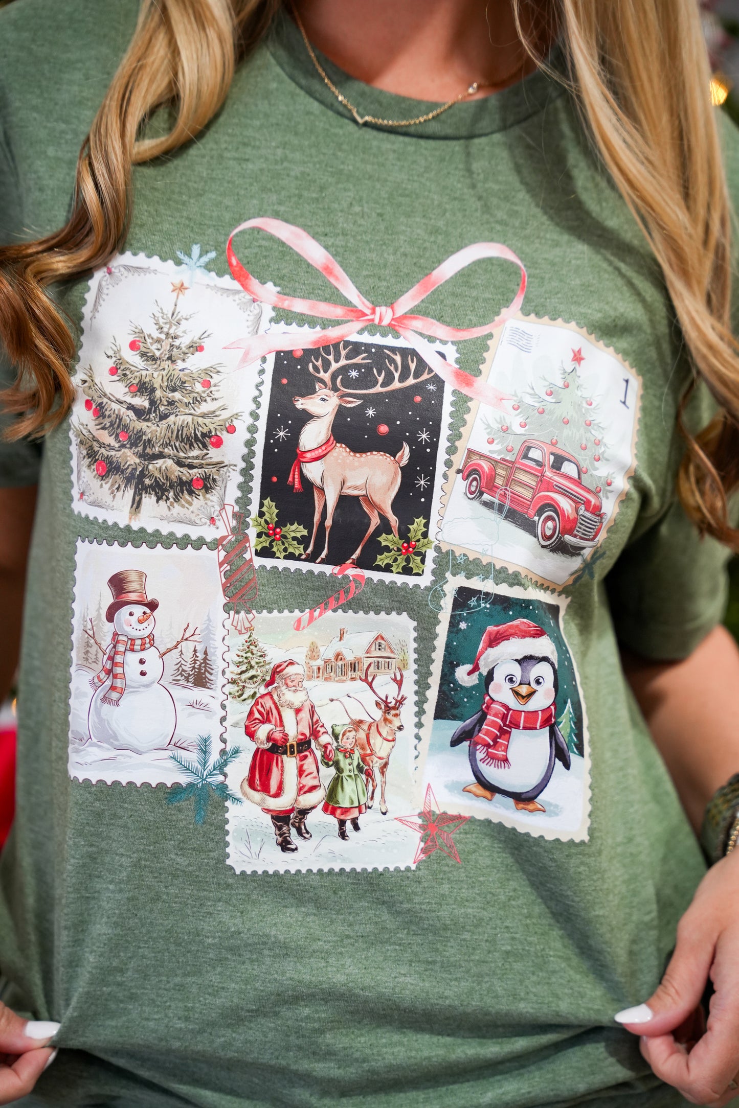 Chistmas Stamp SS Tee