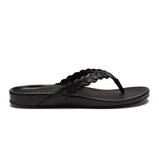 Lei Leather Sandal – Lava Rock