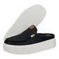 Austin Lift Leather Slide Sneaker - Black