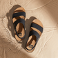 Reef Water Vista Sandal - Black/Tan - Southern Belle Boutique